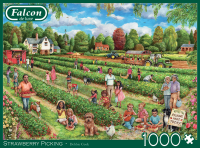 Debbie Cook Erdbeeren pflücken 1000 Teile Puzzle