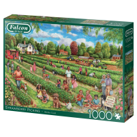 Debbie Cook Erdbeeren pflücken 1000 Teile Puzzle
