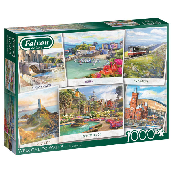 Alla Badsar Willkommen in Wales 1000 Teile Puzzle
