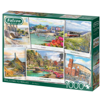 Alla Badsar Willkommen in Wales 1000 Teile Puzzle