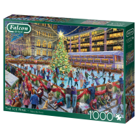 Falcon 11342 Marcello Corti Die Eisbahn 1000 Teile Puzzle