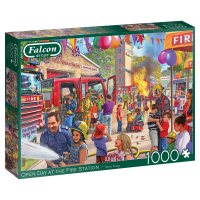 Tag der offenen Tür bei der Feuerwehr 1000 Teile Puzzle