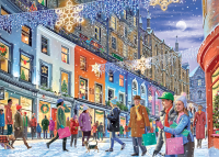 Victor McLindon Weihnachten in Edinburgh 1000 Teile Puzzle