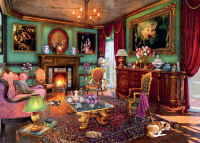 Falcon 11365 The Drawing Room 1000 Teile Puzzle