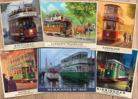 Falcon 11367 Vintage Trams 1000 Teile Puzzle