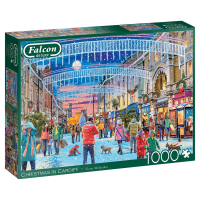 Weihnachten in Cardiff 1000 Teile Puzzle