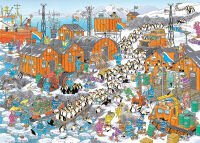 Jan van Haasteren, Expedition zum Südpol, 1000 Teile Puzzle