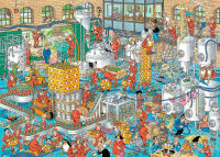 Jan van Haasteren, In der Craftbier Brauerei, 1000 Teile Puzzle