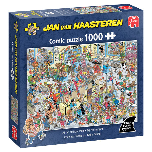 Jan van Haasteren, Beim Friseur, 1000 Teile Puzzle