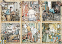 Anton Pieck Handwerker 1000 Teile Puzzle