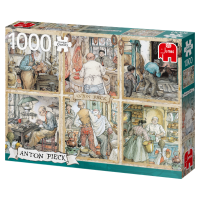 Anton Pieck Handwerker 1000 Teile Puzzle