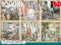 Anton Pieck Handwerker 1000 Teile Puzzle