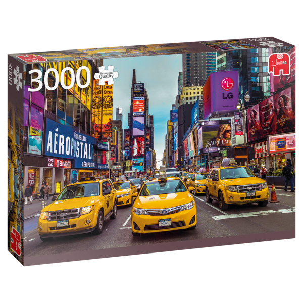 Jumbo 18832 Taxis in New York 3000 Teile Puzzle