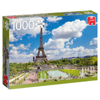 Der Eiffelturm im sommerlichen Paris 1000 Teile Puzzle
