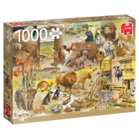 Der Bau der Arche Noah, 1000 Teile Puzzle