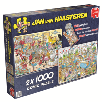 Jan van Hassteren Food Frenzy 2x1000 Teile Puzzle +...