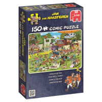 Jan van Haasteren Chaos auf dem Feld 150 Teile Puzzle