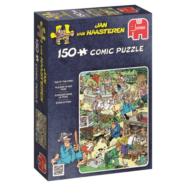 Jumbo 19023 Jan van Haasteren Spaß im Park 150 Teile Puzzle