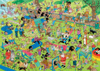Jan van Haasteren, Hunde-Hindernislauf, 1000 Teile Puzzle