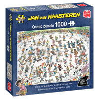 Jan van Haasteren - Skateboarden in der Bowl 1000 Teile...