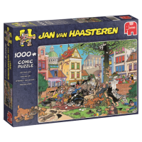 Jan van Haasteren Fang die Katze! 1000 Teile Puzzle