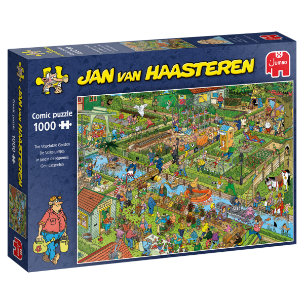 Jumbo Spiele 19057 Jan van Haasteren Gemüsegarten 1000 Teile Puzzle