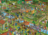 Jumbo Spiele 19057 Jan van Haasteren Gemüsegarten 1000 Teile Puzzle