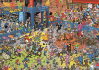 Jan van Haasteren Rollschuh Disco 1000 Teile Puzzle