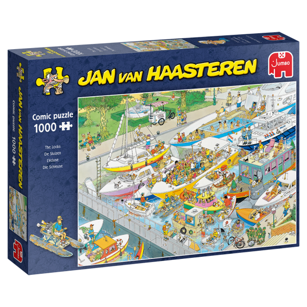 Jan van Haasteren Die Schleuse 1000 Teile Puzzle