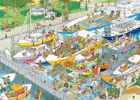 Jan van Haasteren Die Schleuse 1000 Teile Puzzle
