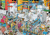 Jan van Haasteren, Süßigkeiten Fabrik, 500 Teile Puzzle
