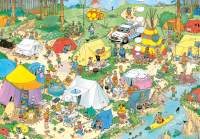 Jan van Haasteren Camping im Wald 2000 Teile Puzzle
