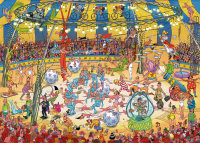 Jan van Haasteren Zirkus-Akrobatik 1000 Teile Puzzle