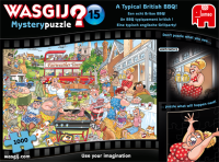 Wasgij Mystery 15 Eine typisch englische Grillparty! 1000 Teile Puzzle