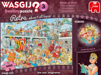 Wasgij Destiny Retro 3 Sandige Zeiten! 1000 Teile Puzzle