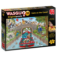 Wasgij, Original 33, Ruhige Fahrt auf dem Kanal, 1000...
