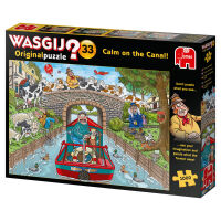 Wasgij, Original 33, Ruhige Fahrt auf dem Kanal, 1000 Teile Puzzle