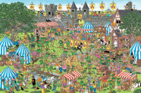 Jan van Haasteren, Robin Hood Festival, 1500 Teile Puzzle