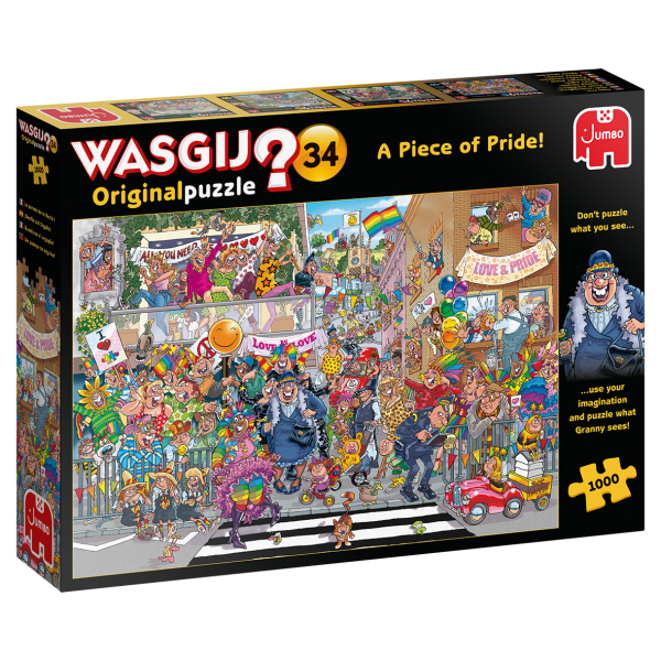 Wasgij Original 34 Ein Stückchen Pride 1000 Teile Puzzle