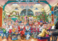 Wasgij Christmas 16 Die Weihnachtsshow 2x1000 Teile Puzzle