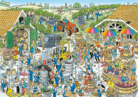 Jan van Haasteren, Auf dem Weingut, 3000 Teile Puzzle