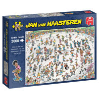 Jan van Haasteren - Skateboarden in der Bowl 2000 Teile...