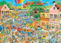 Jan van Haasteren, Das Musikgeschäft & Urlaubsvorfreude, Puzzle