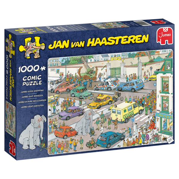 Jan van Haasteren Jumbo geht Einkaufen 1000 Teile Puzzle
