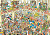 JUMBO 20030 Jan van Haasteren Die Bibliothek 2000 Teile...
