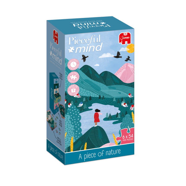 Pieceful Mind, Ein Stück Natur, 6 Puzzles mit je 54 Teile