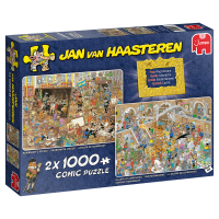Jan van Haasteren Ein Ausflug ins Museum +  Bilderrahmen...