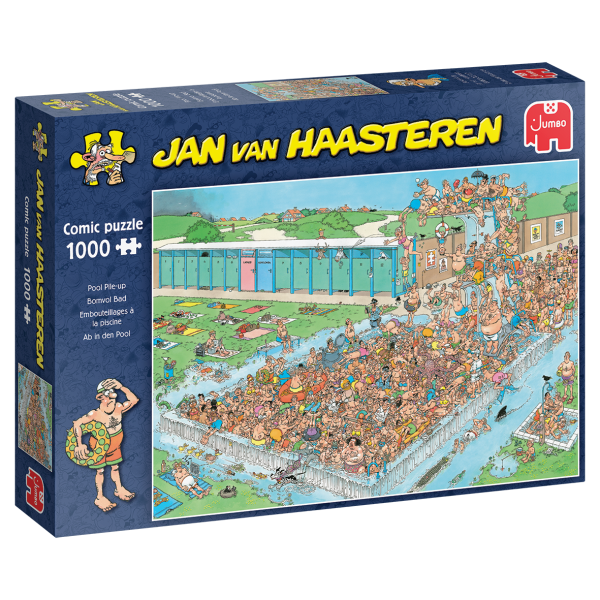 Jumbo Spiele 20039 Jan van Haasteren ab in den Pool 1000 Teile Puzzle
