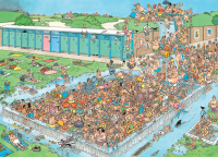 Jumbo Spiele 20039 Jan van Haasteren ab in den Pool 1000 Teile Puzzle