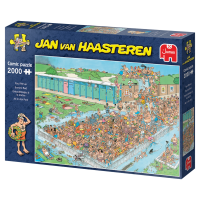 JUMBO 20040 Jan van Haasteren Ab in den Pool 2000 Teile Puzzle